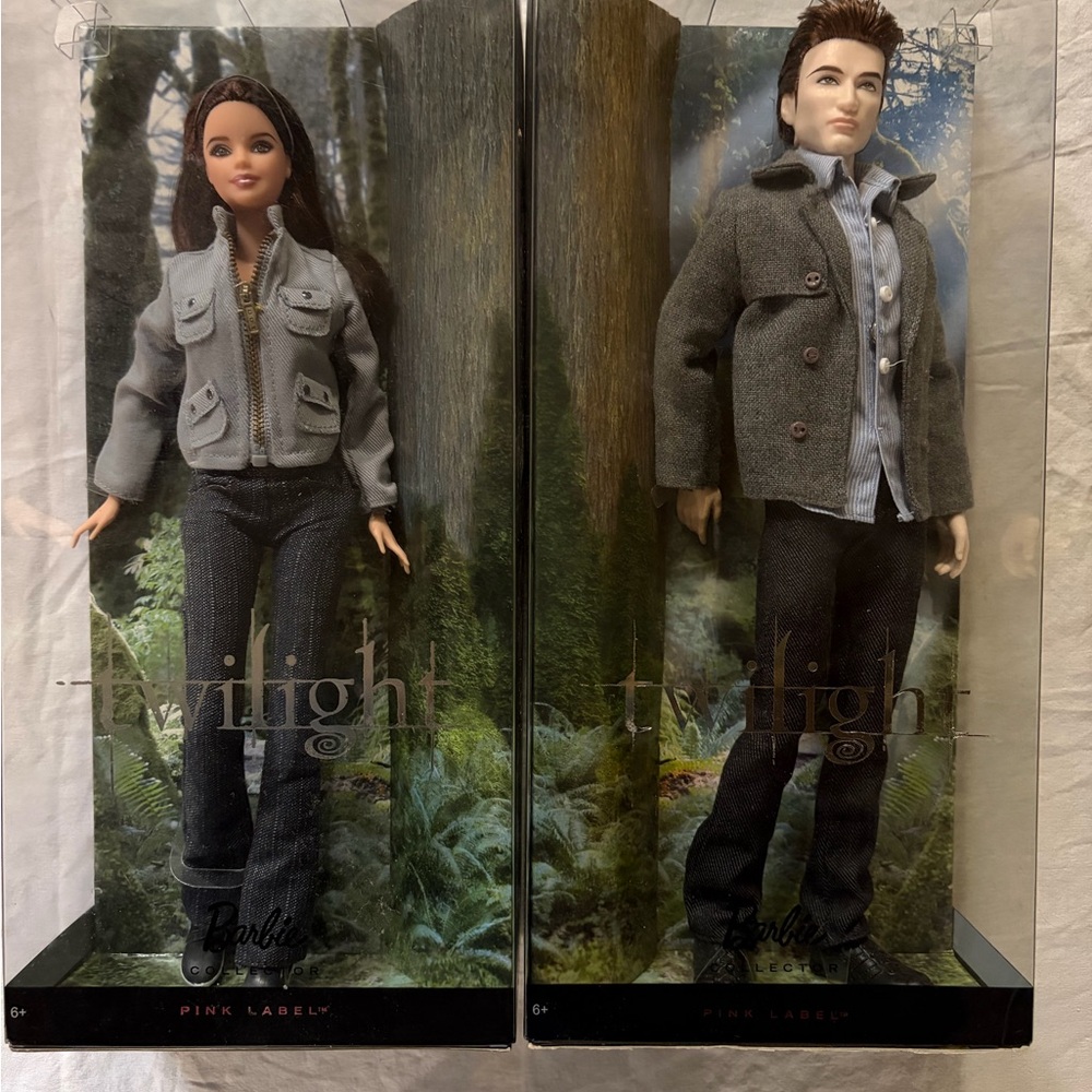 Barbie Twilight Pink Label Dolls Set